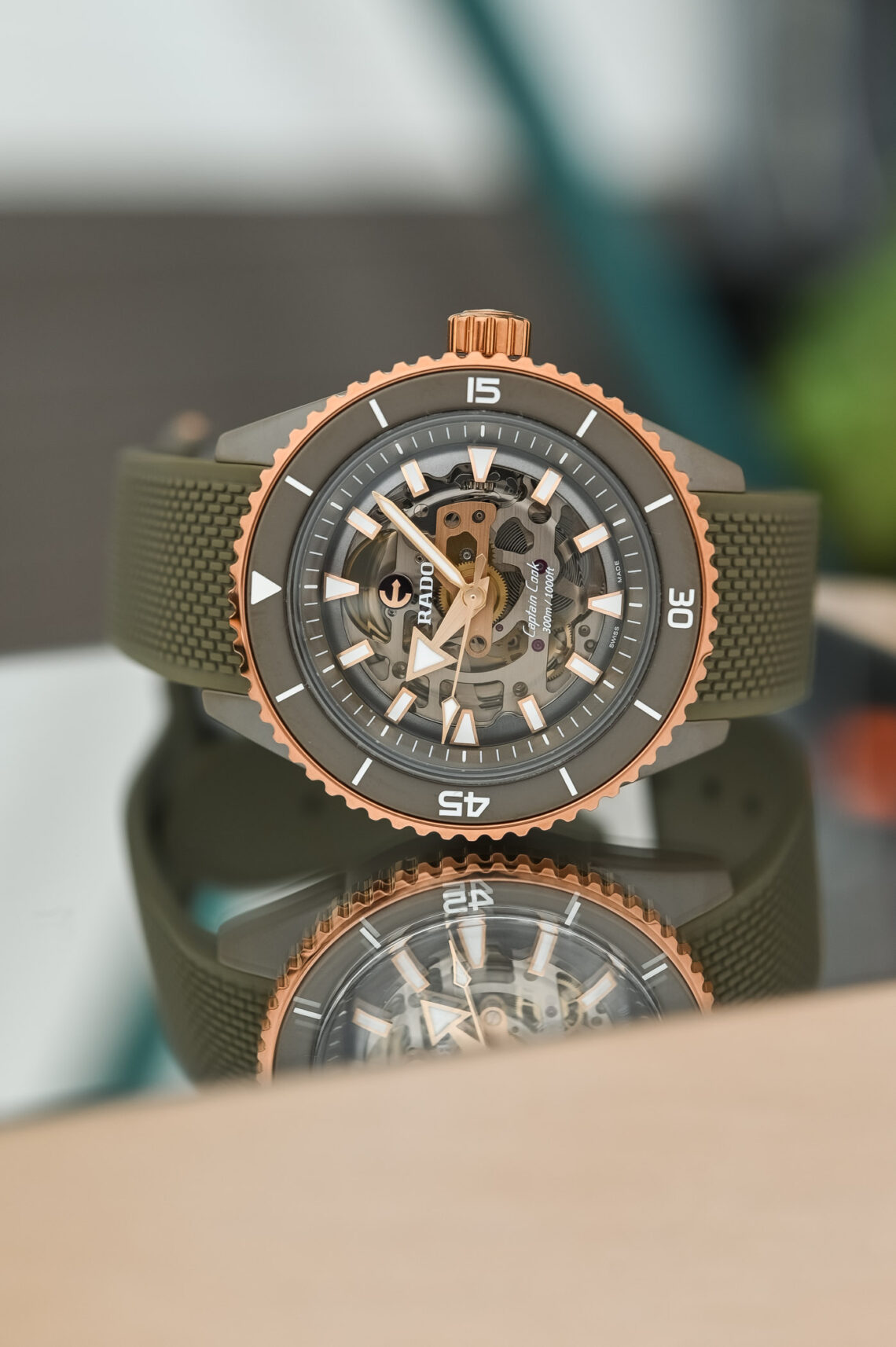 Rado Captain Cook High Tech Ceramic Skeleton Mens Watch R32150168 - Image 4